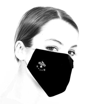 Swiss Ethno Elon Gesichtsmaske – Baumwolle, Waschbar & Swissness-Design – Ansicht 3
