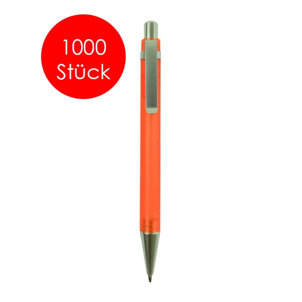 Polar Kugelschreiber - 1000er Karton in Orange gefrostet