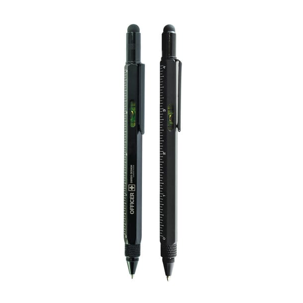 Workman's Multi Tool 8-in-1 Konstruktionsstift – Messing, Wasserwaage & Touch in Camouflage