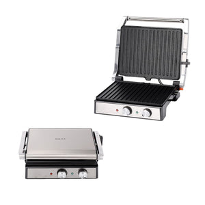 KöLAX Press Grill XL – Kontaktgrill mit Doppel-Grillfläche, 2000W – Ansicht 2