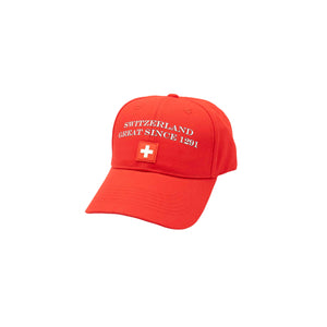 Verstellbare Schweizer Cap „Switzerland – Great Since 1291“ – Ansicht 4