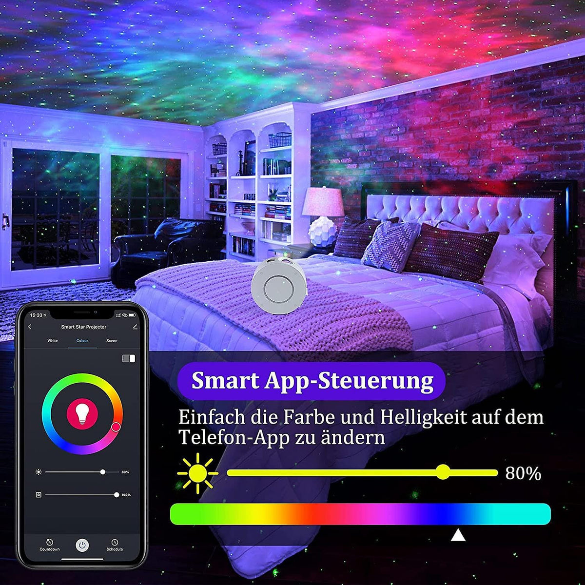 Smart Star Sternenhimmel Projektor - Gebraucht – Ansicht 3