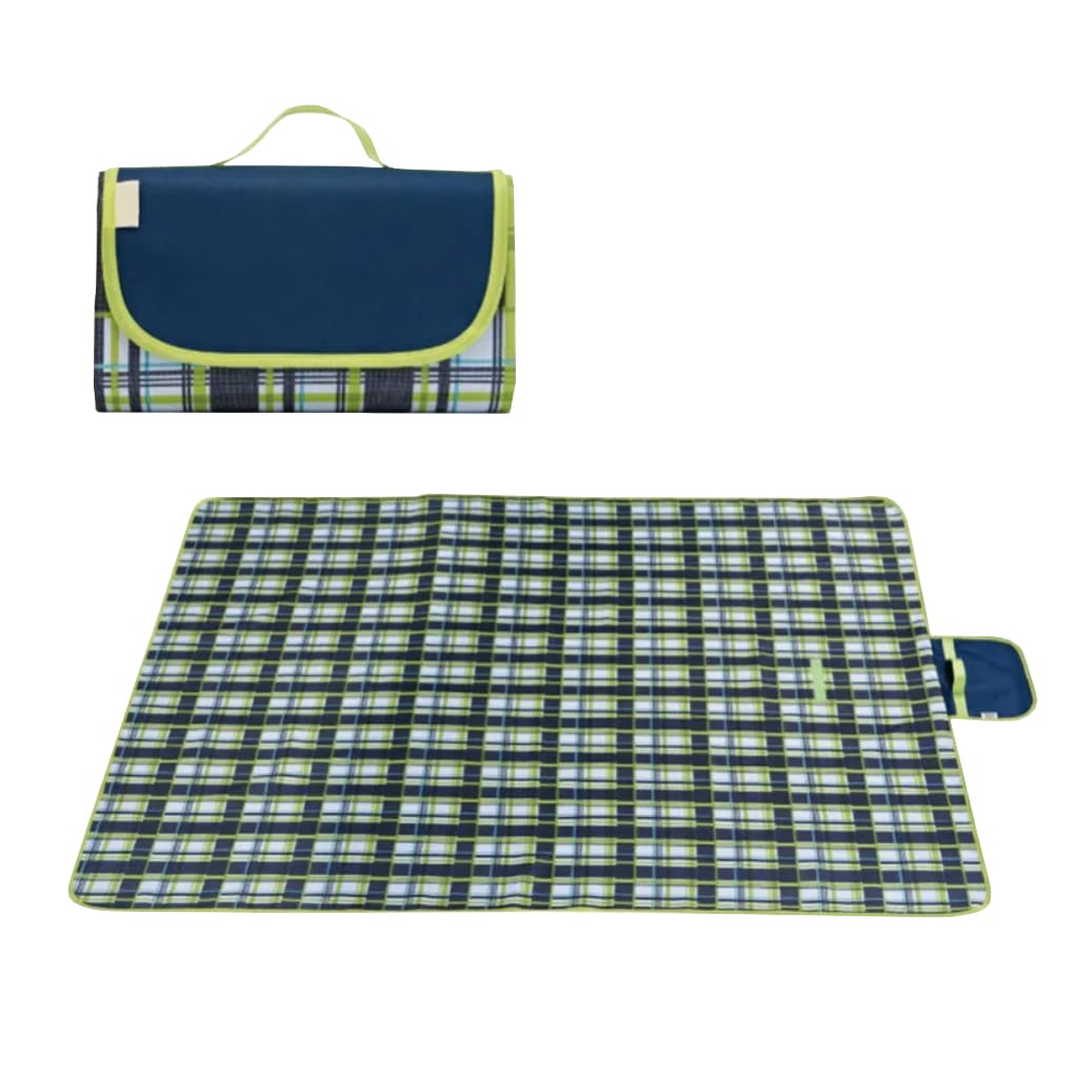 Picknickdecke – 1,5 x 2 m, wasserdicht, faltbar & leicht für Strand & Garten – Ansicht 2