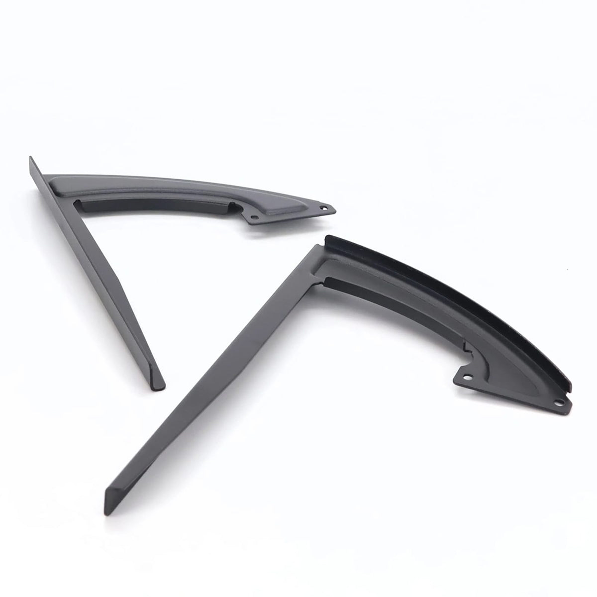 Schwarze Fernseher-Standfüsse