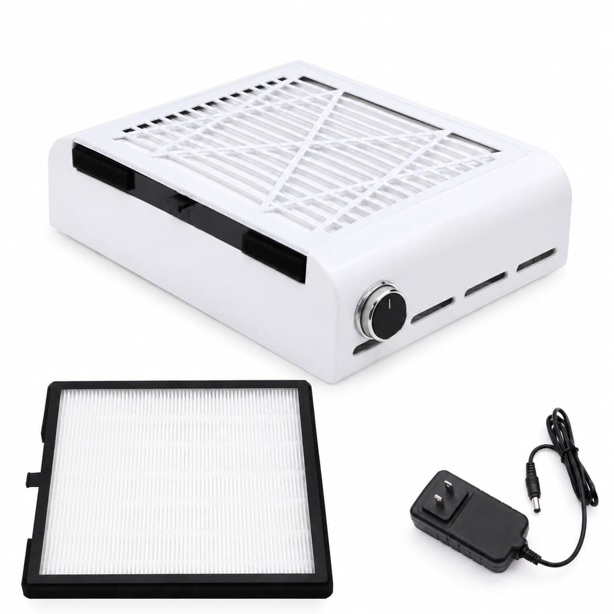 Nagelstaubsauger 80W mit Filter & Kabel – Nagelstaubabsaugung – Ansicht 4