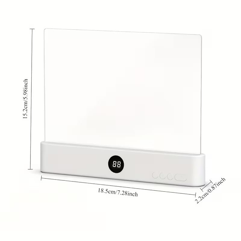 USB Leselampe mit 3 Lichtfarben – Wiederaufladbare LED Leselampe mit Dimmer – Ansicht 2
