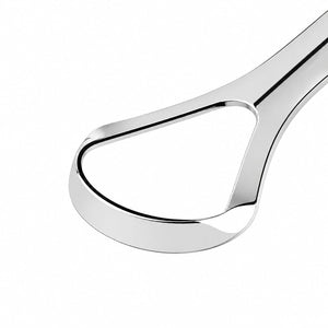 Zungenreiniger aus Edelstahl – 14,5 cm | Zungenreiniger für eine gründliche Mundhygiene – Ansicht 3