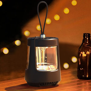 Campinglampe mit Bluetooth Speaker 2-in-1 – LED Outdoor Licht & Lautsprecher – Ansicht 3