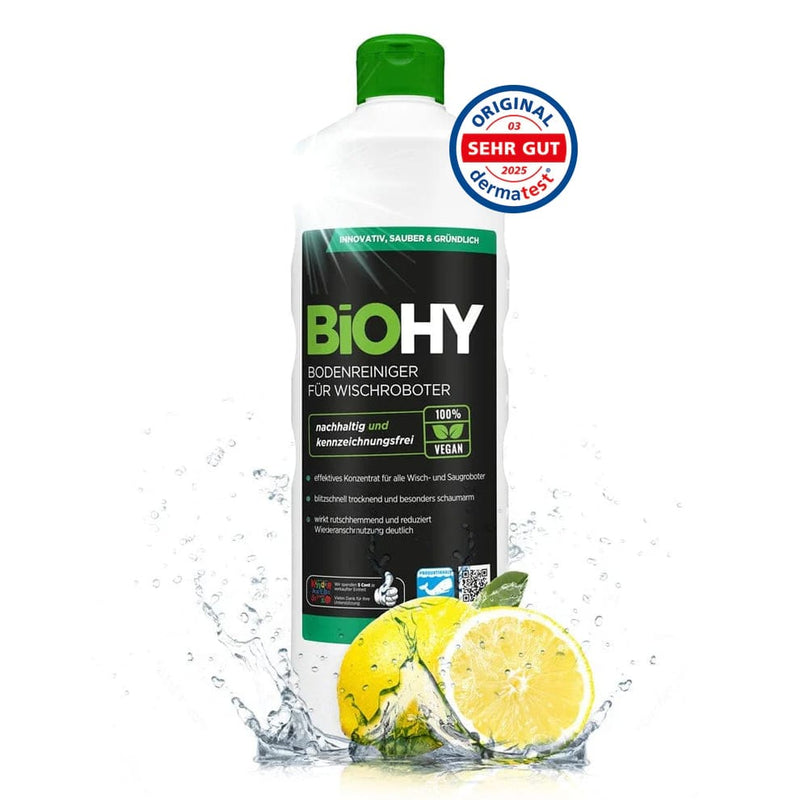 BiOHY Bodenreiniger für Wischroboter – 1 L Konzentrat, Frischeduft