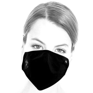 Swiss Ethno Elon Gesichtsmaske – Baumwolle, Waschbar & Swissness-Design – Ansicht 4